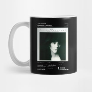 Linda Ronstadt - Heart Like A Wheel Tracklist Album Mug